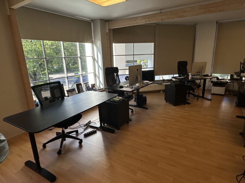 Work space in A. H. Tammsaare puiestee, Pärnu, Pärnu maakond, Eesti