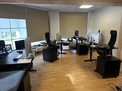 Work space in A. H. Tammsaare puiestee, Pärnu, Pärnu maakond, Eesti